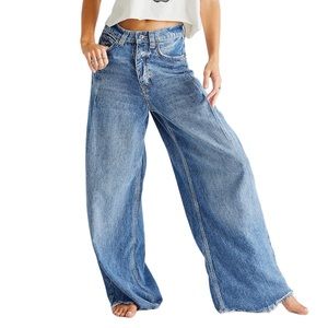 Free People We the Free Old West Slouchy Jeans